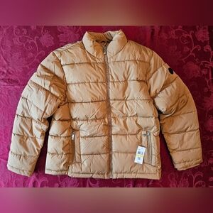 Michael Kors Fog Blackfin Quilted Puffer Jacket, NWT, Men's XXL